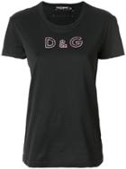 Dolce & Gabbana Sequin Detail T-shirt - Black
