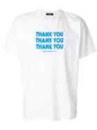 Raf Simons Thank You Print T-shirt - White
