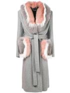 Philipp Plein Arlington Heights Coat - Grey