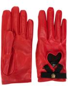 Gucci Heart Gloves - Red