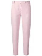 Styland Creased Slim Fit Trousers - Pink