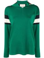 Gucci Zip-up Knitted Top - Green