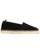 Saint Laurent Classic Slip-on Espadrilles - Black