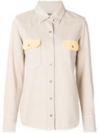 Ck Jeans Chest Pockets Shirt - Nude & Neutrals