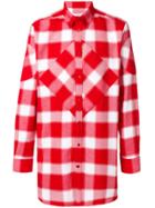 Givenchy Checked Oversized Shirt - Multicolour