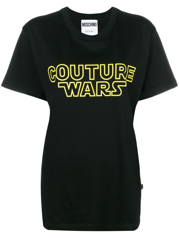Moschino Couture Wars T-shirt - Black