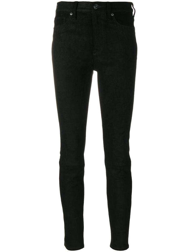 Hudson High Waisted Skinny Jeans - Black