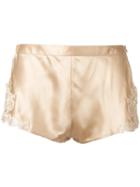 La Perla Maison Culotte, Women's, Size: 2, Nude/neutrals, Viscose/silk/polyester/cotton