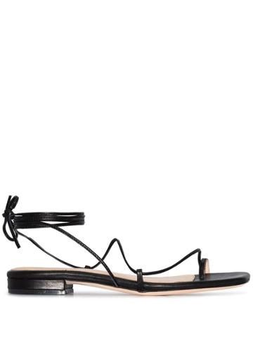 Studio Amelia Strappy Sandals - Black