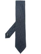 Ermenegildo Zegna Micro Motif Tie - Blue