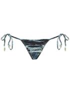 Blue Man Side Tie Bikini Bottom, Women's, Size: P, Cotton/spandex/elastane