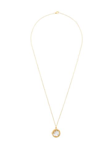 Kasun London Locket Necklace - Metallic