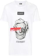 Newams Abraham Lincoln Print T-shirt - White