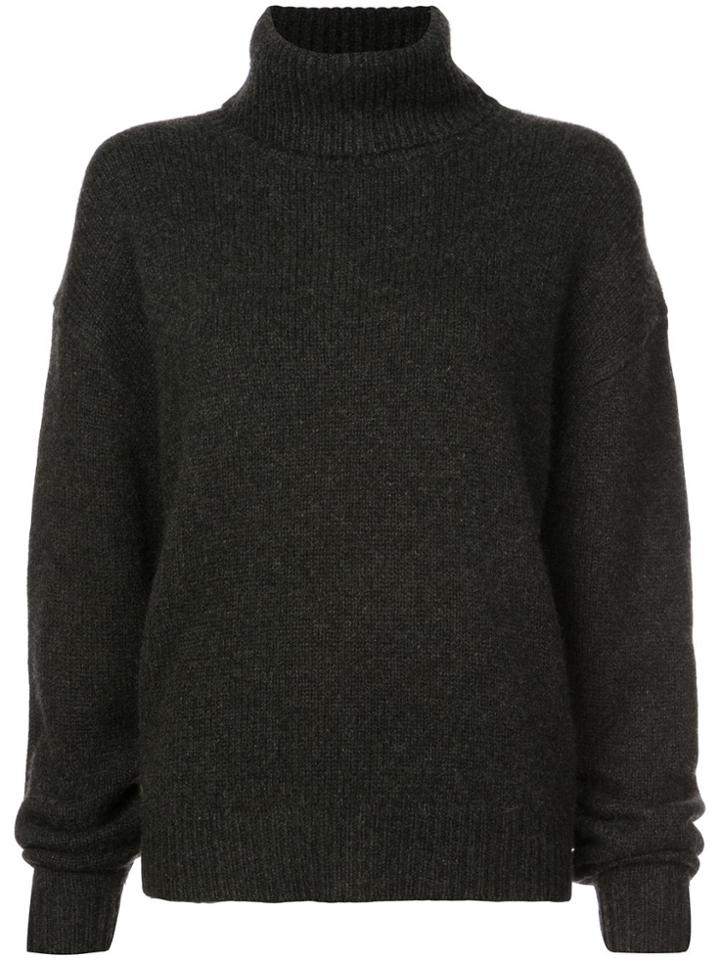 Beau Souci Turtleneck Jumper - Grey