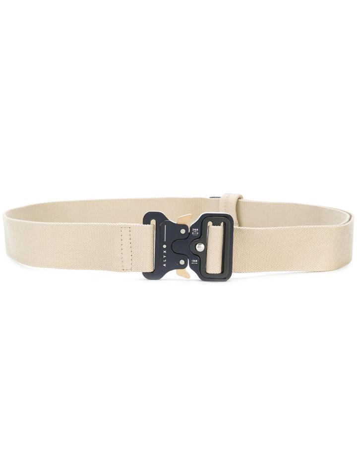 Alyx Canvas Clasp Belt - Nude & Neutrals