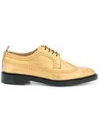 Thom Browne Classic Longwing Brogue With Leather Sole In Seasonal