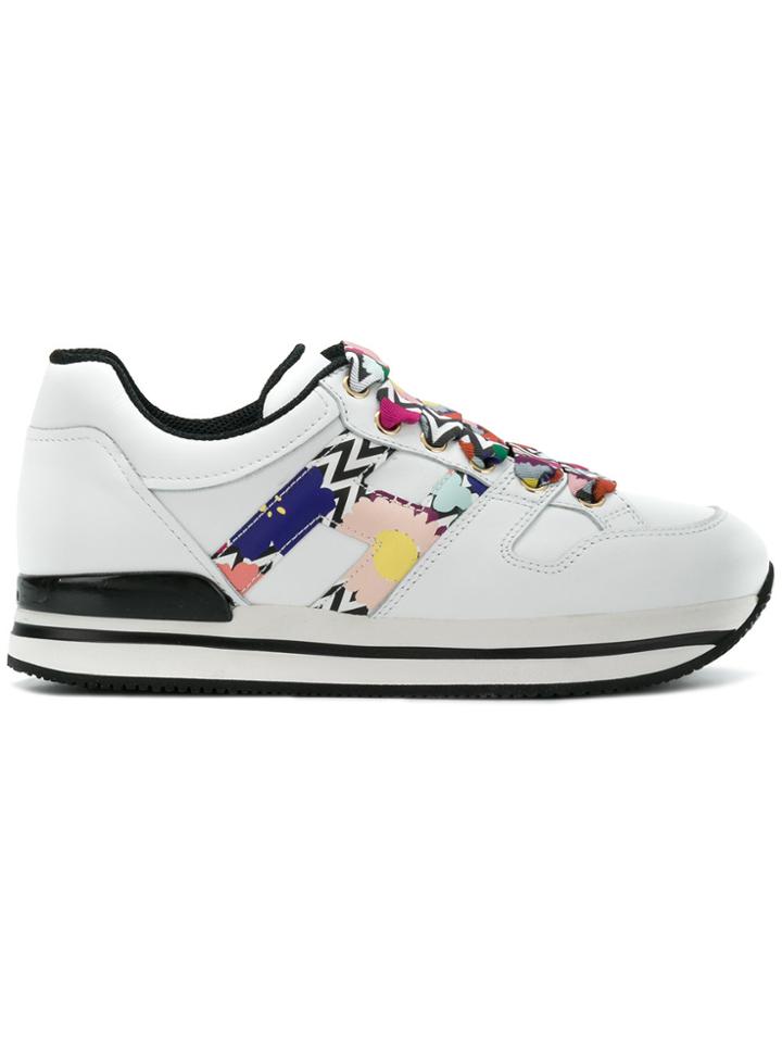 Hogan Logo Sneakers - White