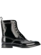 Church's Studded Lace-up Boots - Black