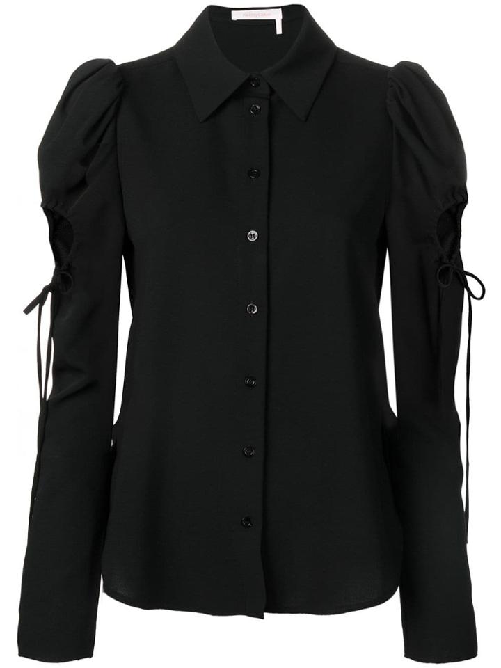 See By Chloé Cut Out Shirt - Black