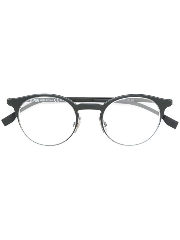 Boss Hugo Boss Round Glasses - Black