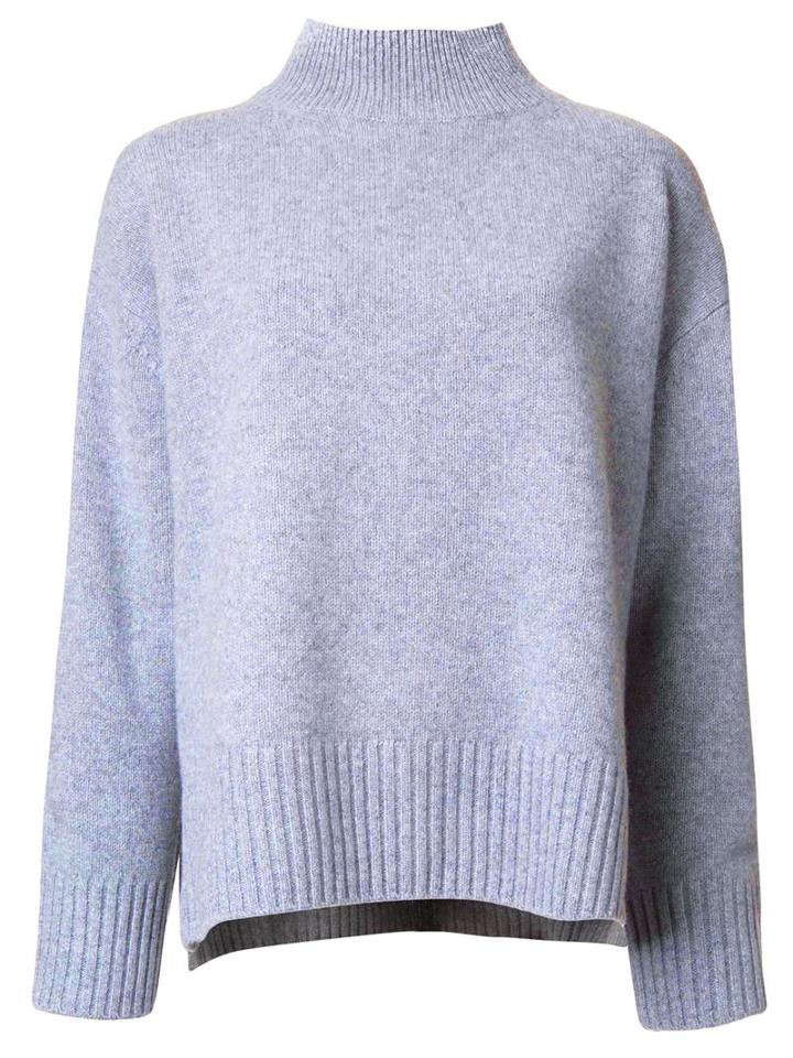 Le Ciel Bleu 'boiled Box' Sweater, Women's, Size: 36, Grey, Wool