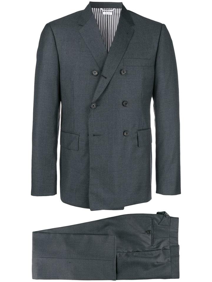 Thom Browne Double Breasted Suit - Grey
