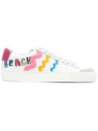 Mira Mikati Rainbow Wave Sneakers - White