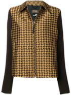 Gianfranco Ferre Vintage 2000's Checked Jacket - Brown