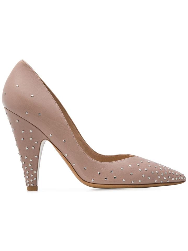 Valentino Valentino Qw2s0i10ahx P45 - Poudre Leather - Nude & Neutrals
