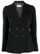 Kiltie Double-breasted Blazer - Black