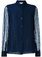 Tory Burch Lace Shirt - Blue