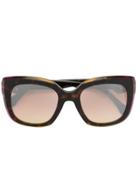 Roberto Cavalli Grossetto Oversized Sunglasses - Brown