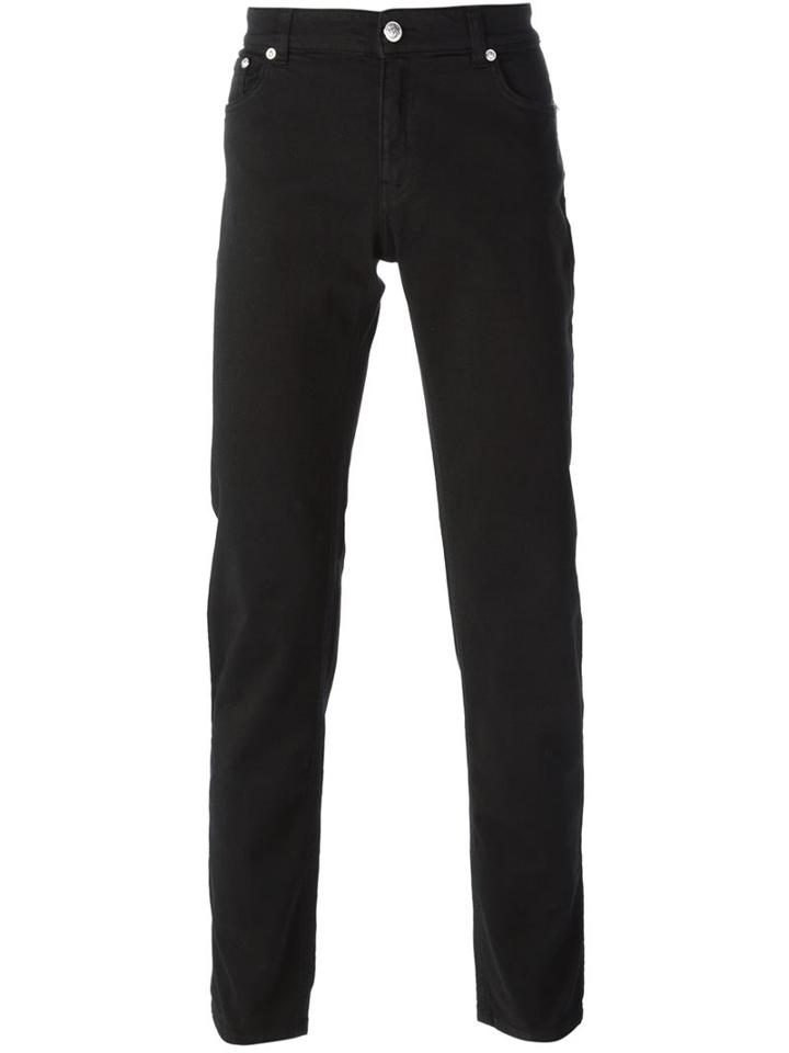 Versus Skinny Jeans, Men's, Size: 30, Black, Cotton/spandex/elastane