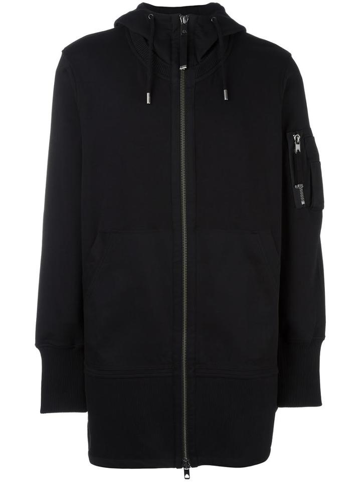 Diesel Black Gold Zipped Hoodie, Men's, Size: Small, Cotton/polyester/spandex/elastane