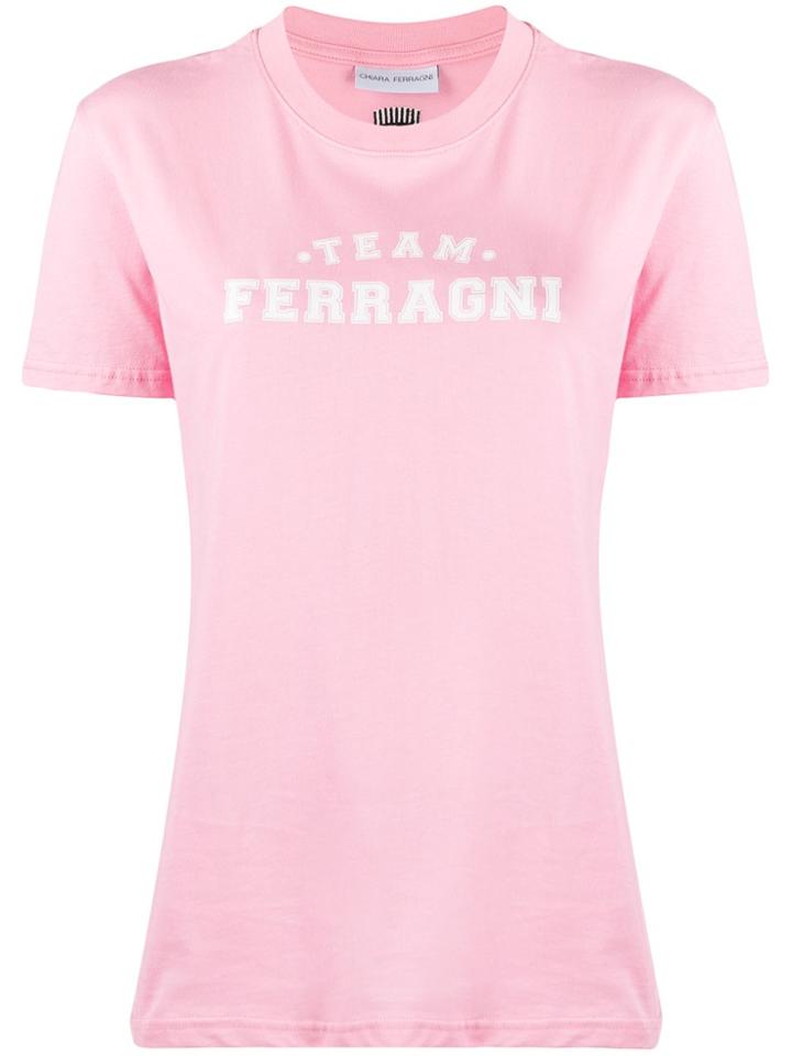 Chiara Ferragni Logo-print T-shirt - Pink