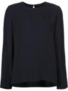 Adam Lippes Slit Cuff Blouse