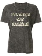 R13 Sex & Rock Boy T-shirt - Grey