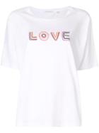 Chinti & Parker Love Print T-shirt - White