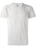 Rick Owens Round Neck T-shirt, Men's, Size: Small, Grey, Silk/viscose