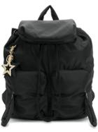 See By Chloé Star Embellished Backpack - Black