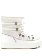 Chiara Ferragni Lace-up Moon Boots - White