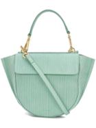 Wandler Hortensia Ribbed Shoulder Bag - Blue
