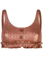 Lisa Marie Fernandez Metallic Two-piece Bikini