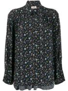 Zadig & Voltaire Floral-print Blouse - Black