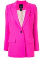 Smythe Tailored Longline Blazer - Pink