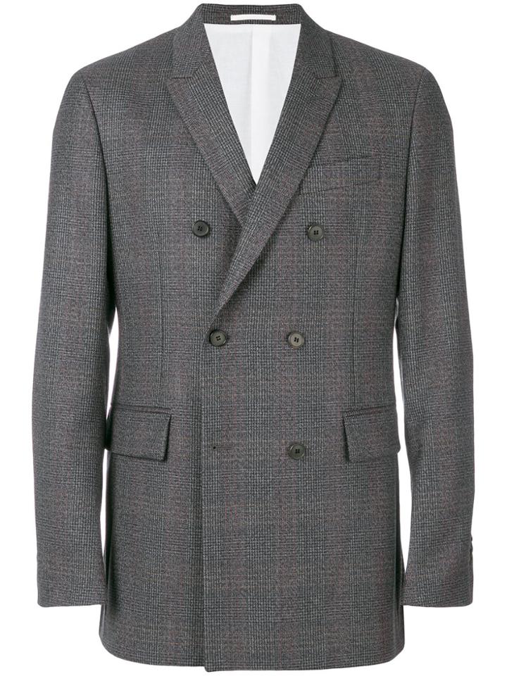 Calvin Klein Double Breasted Jacket - Grey