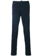 Dsquared2 - Slim-fit Trousers - Men - Cotton/spandex/elastane - 48, Blue, Cotton/spandex/elastane