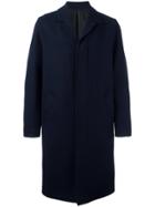 Ami Alexandre Mattiussi Half Lined Coat - Blue