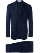 Boglioli Two Piece Suit, Men's, Size: 50, Blue, Virgin Wool/spandex/elastane/cupro