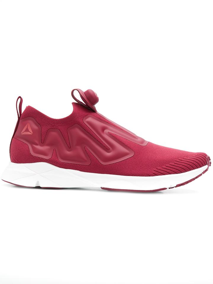 Reebok Futuristic Design Sneakers - Red